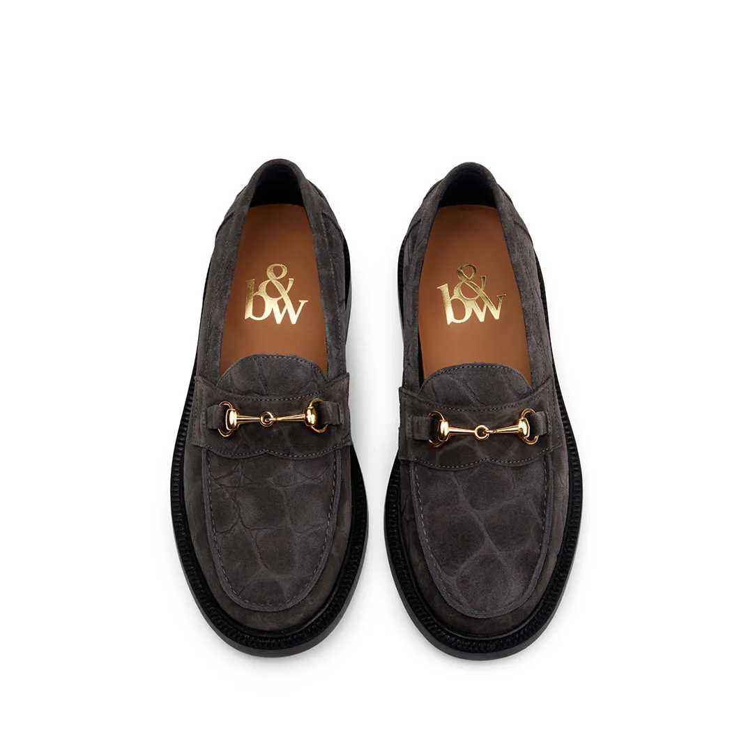 The Mason Horse Bit Loafer, Elephant sold by Blackstock & Weber product image thumbnail 3