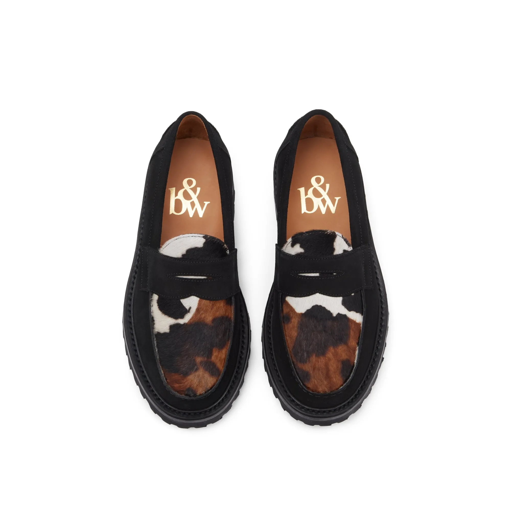 The Ellis Penny Loafer, Bovine, Vibram 1757 Lug Sole sold by Blackstock & Weber product image thumbnail 3