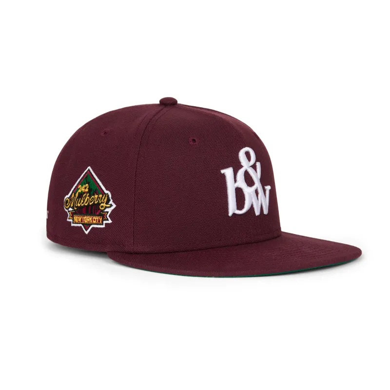 The On Field Cap, in Collaboration with New Era, Maroon made by Blackstock & Weber