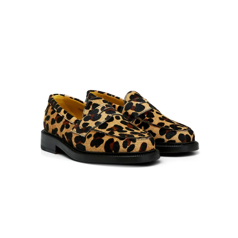 The Ellis Penny Loafer, Leopard sold by Blackstock & Weber