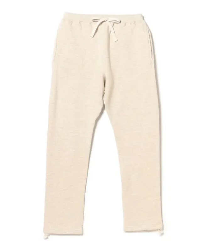 Beams Plus Sweatpants Raised Back, Oatmeal sold by Blackstock & Weber
