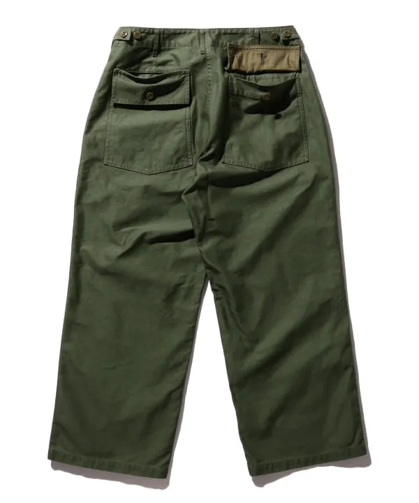 Beams Plus Military Utility Trousers, Olive sold by Blackstock & Weber product image thumbnail 2