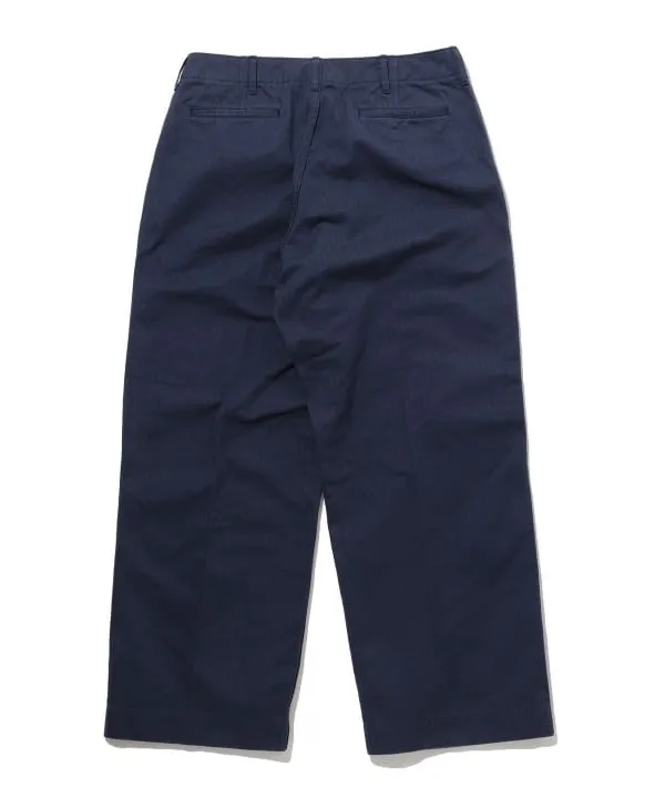 Beams Plus Herringbone Military Trousers, Navy sold by Blackstock & Weber product image thumbnail 2