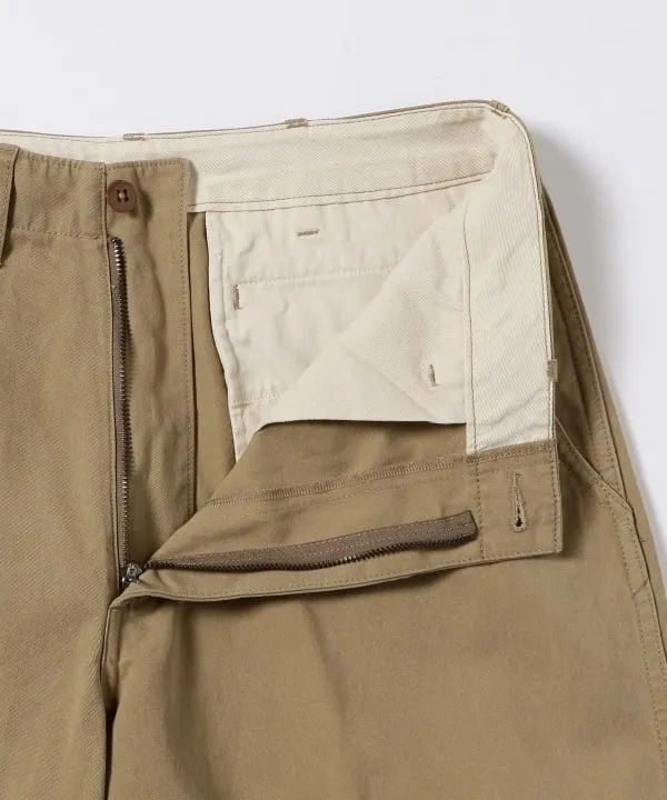 Beams Plus Twill Military Trousers, Khaki sold by Blackstock & Weber product image thumbnail 3