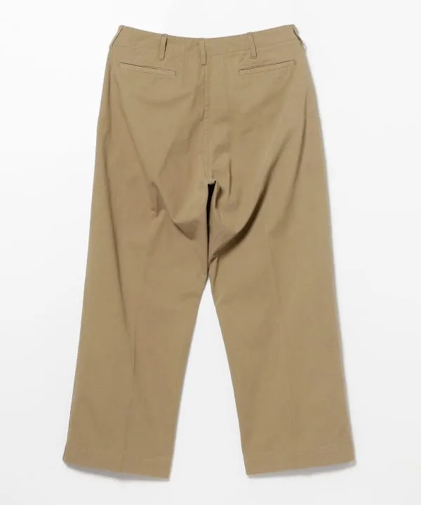 Beams Plus Twill Military Trousers, Khaki sold by Blackstock & Weber product image thumbnail 2