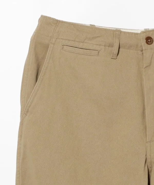 Beams Plus Twill Military Trousers, Khaki sold by Blackstock & Weber product image thumbnail 4