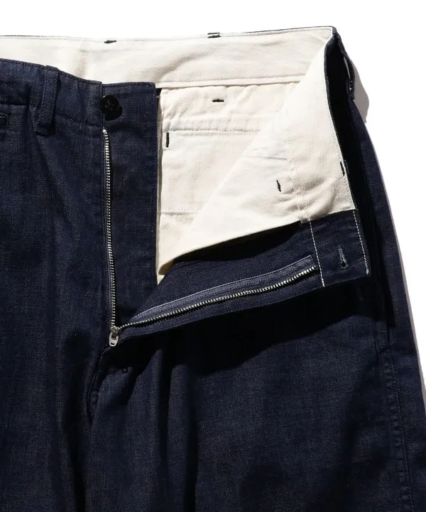 Beams Plus 2-Pleat Denim Trouser sold by Blackstock & Weber product image thumbnail 4