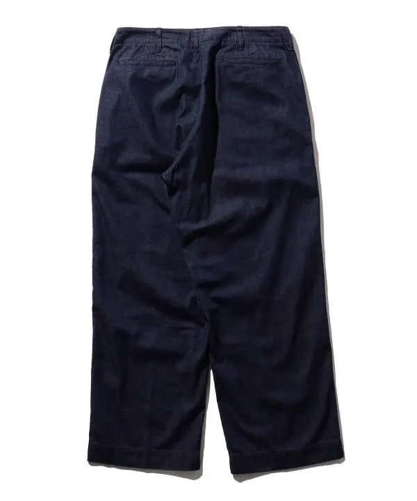 Beams Plus 2-Pleat Denim Trouser sold by Blackstock & Weber product image thumbnail 2