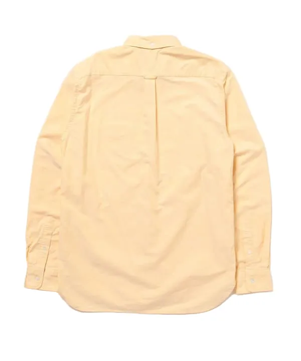 Beams Plus Button Down Oxford, Yellow sold by Blackstock & Weber product image thumbnail 2