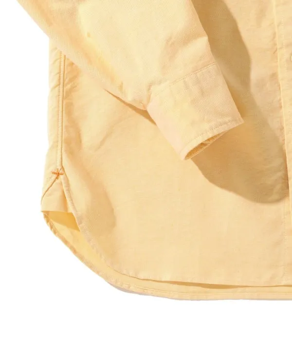 Beams Plus Button Down Oxford, Yellow sold by Blackstock & Weber product image thumbnail 5