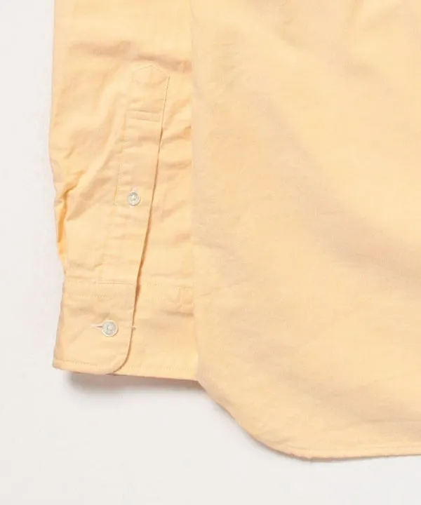 Beams Plus Button Down Oxford, Yellow sold by Blackstock & Weber product image thumbnail 4