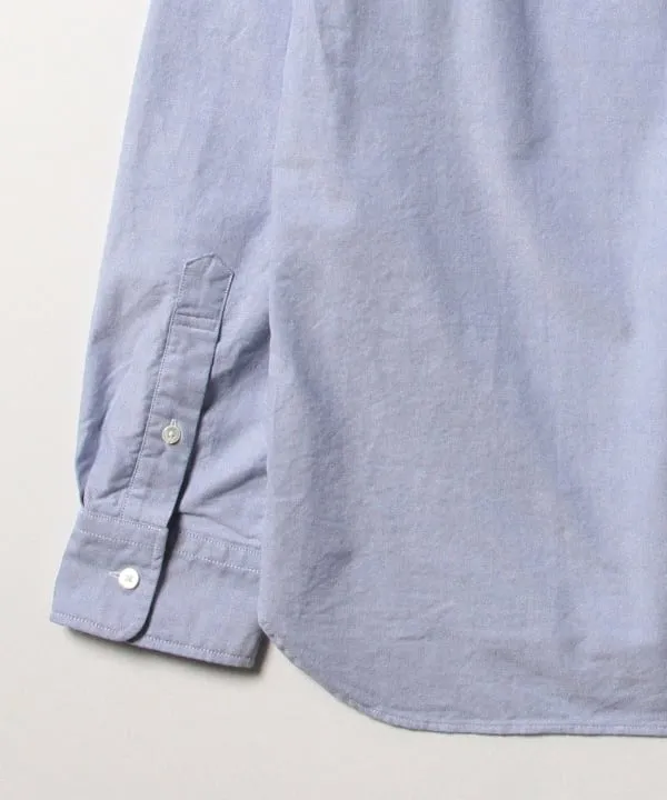 Beams Plus Button Down Oxford, Blue sold by Blackstock & Weber product image thumbnail 4