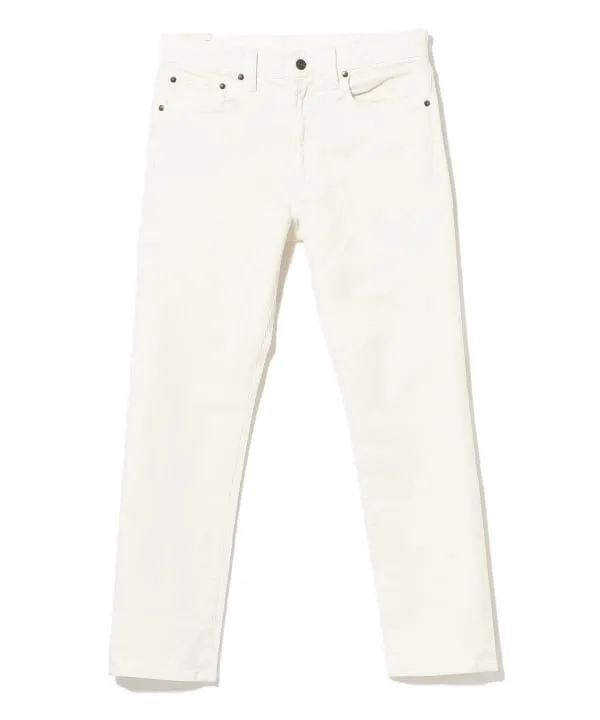 Beams Plus 5 Pocket Corduroy, White sold by Blackstock & Weber