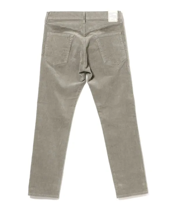 Beams Plus 5 Pocket Corduroy, Lt. Grey sold by Blackstock & Weber product image thumbnail 2