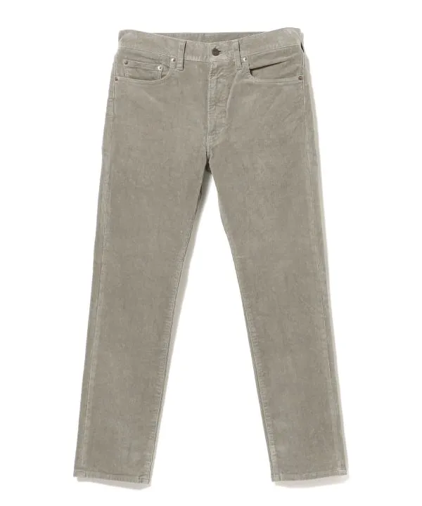 Beams Plus 5 Pocket Corduroy, Lt. Grey sold by Blackstock & Weber