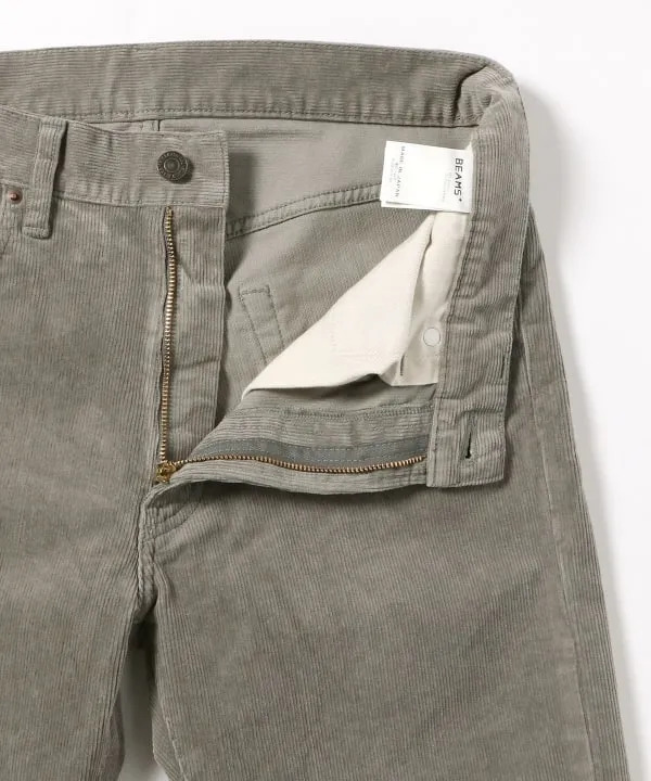 Beams Plus 5 Pocket Corduroy, Lt. Grey sold by Blackstock & Weber product image thumbnail 3