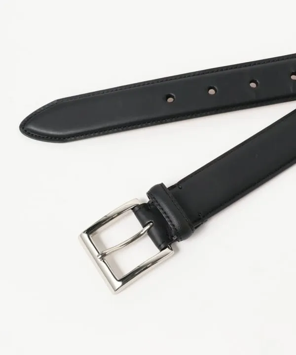 Beams Plus Leather Belt, Black sold by Blackstock & Weber product image thumbnail 4