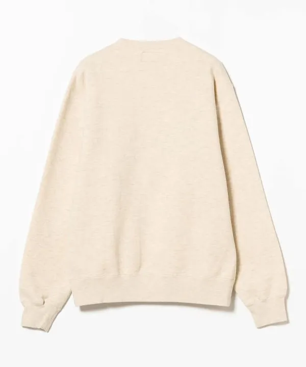 Beams Plus Raised Back Crewneck Sweatshirt, Oatmeal sold by Blackstock & Weber product image thumbnail 2