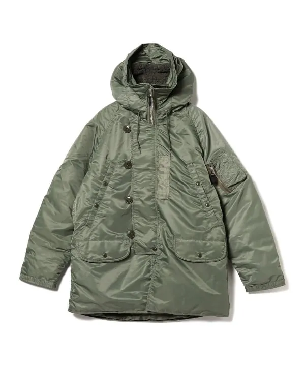 Beams Plus Type N-3B Down Coat, Sage sold by Blackstock & Weber