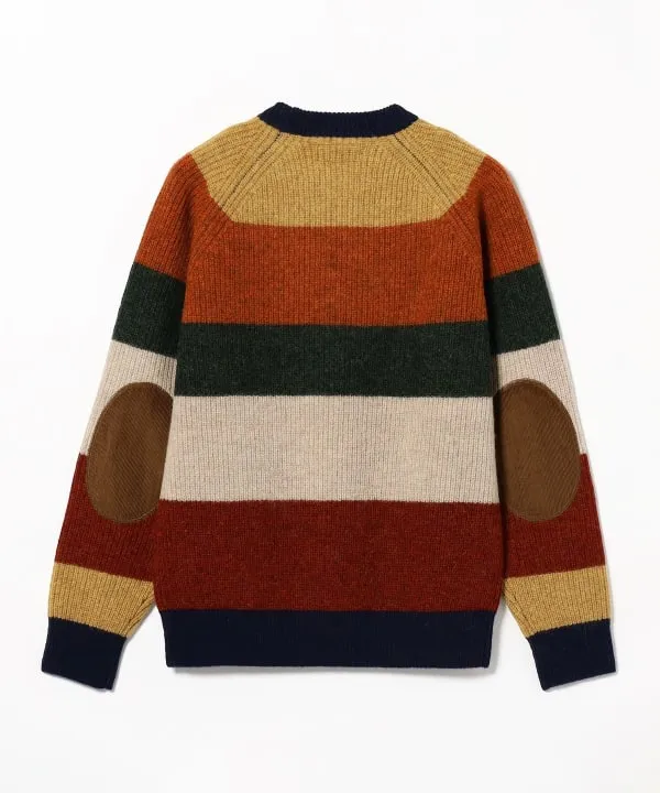 Beams Plus Multi Stripe 5G Sweater sold by Blackstock & Weber product image thumbnail 2