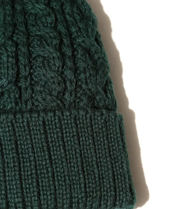 Beams Plus Cable Watch Cap, Dark Green sold by Blackstock & Weber product image thumbnail 2