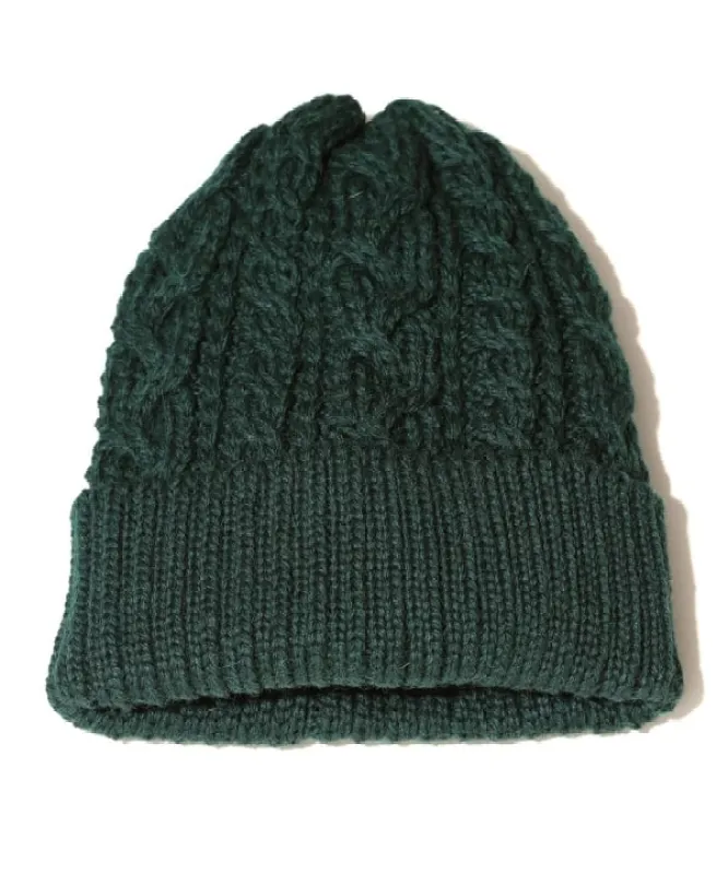 Beams Plus Cable Watch Cap, Dark Green sold by Blackstock & Weber
