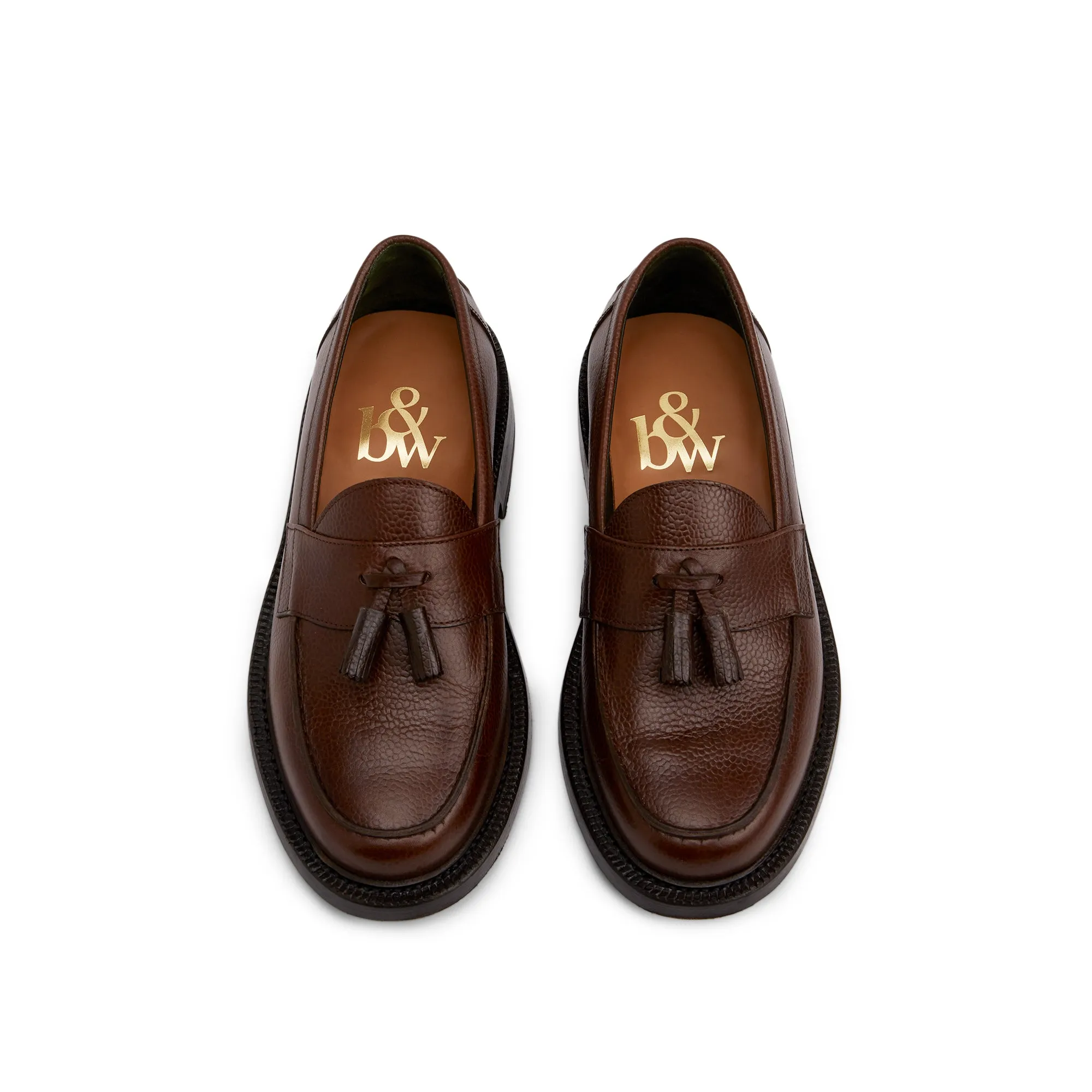 The Clásico Tassel Loafer, Chocolate sold by Blackstock & Weber product image thumbnail 3