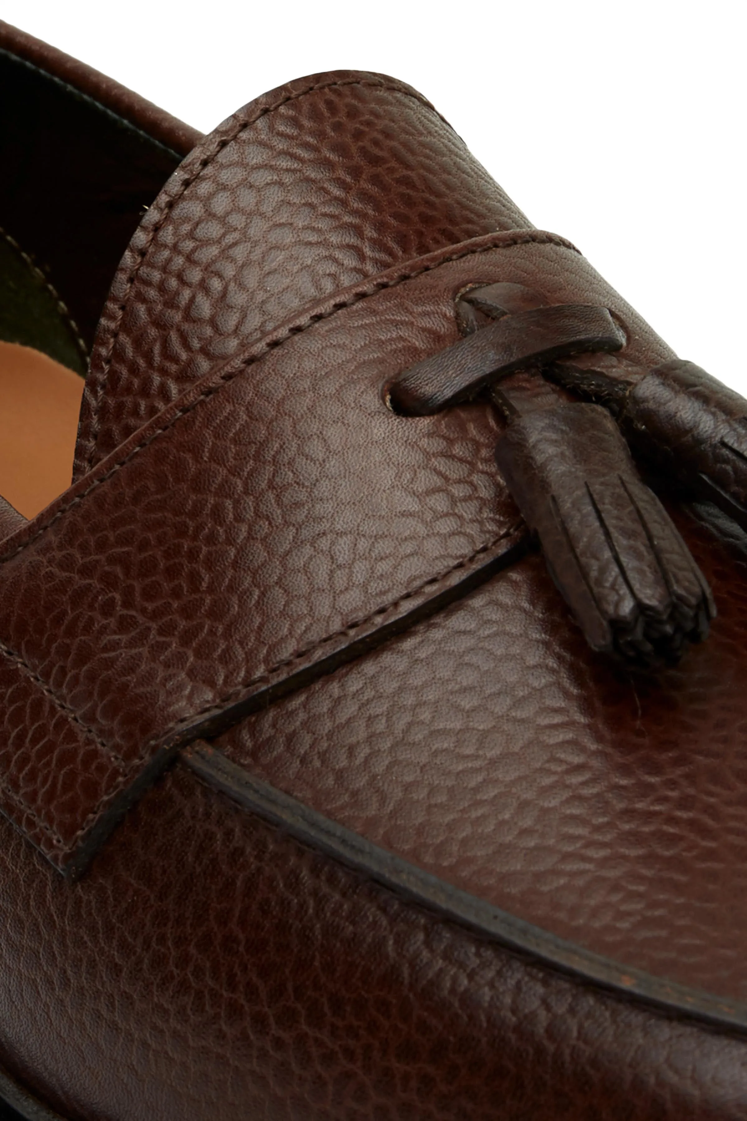 The Clásico Tassel Loafer, Chocolate sold by Blackstock & Weber product image thumbnail 5