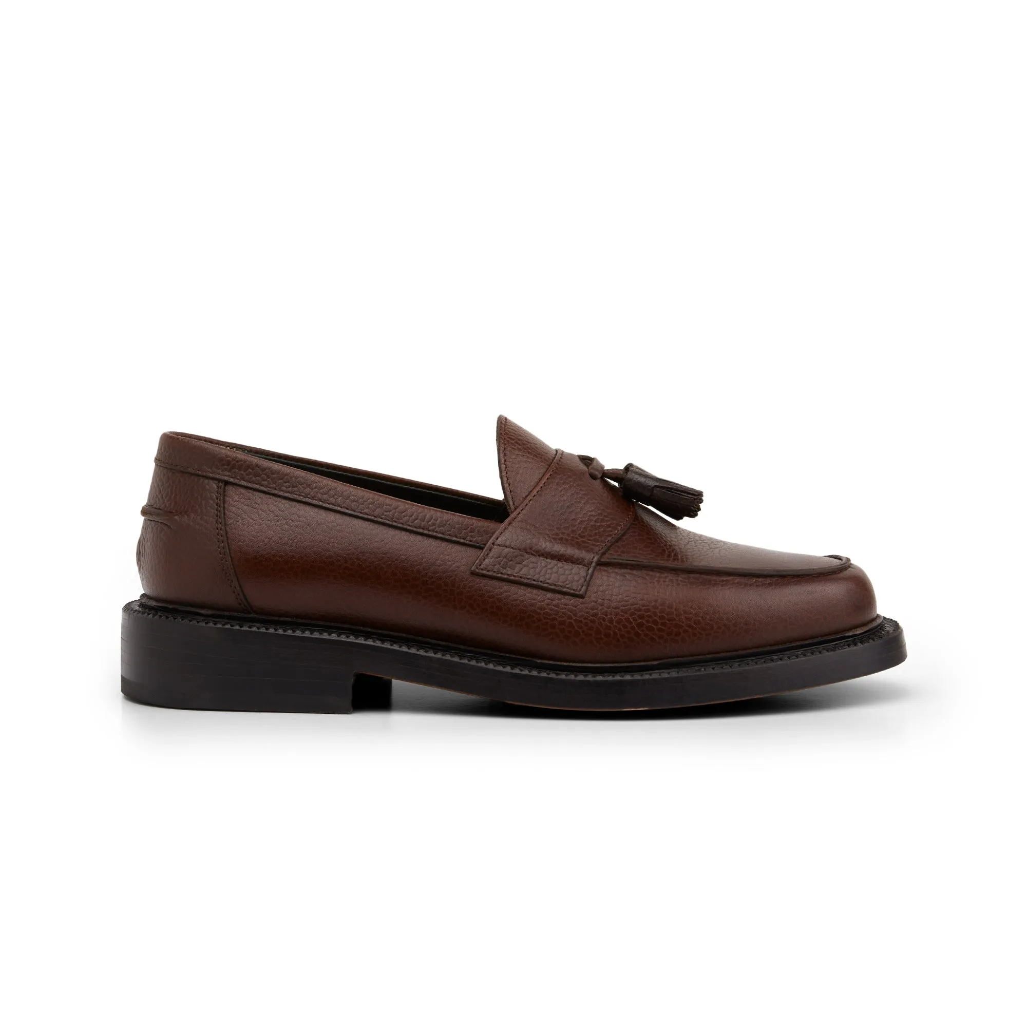 The Clásico Tassel Loafer, Chocolate sold by Blackstock & Weber product image thumbnail 2