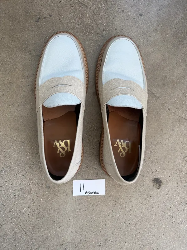 The Ellis Penny Bit Loafer, Size 11 made by Blackstock & Weber