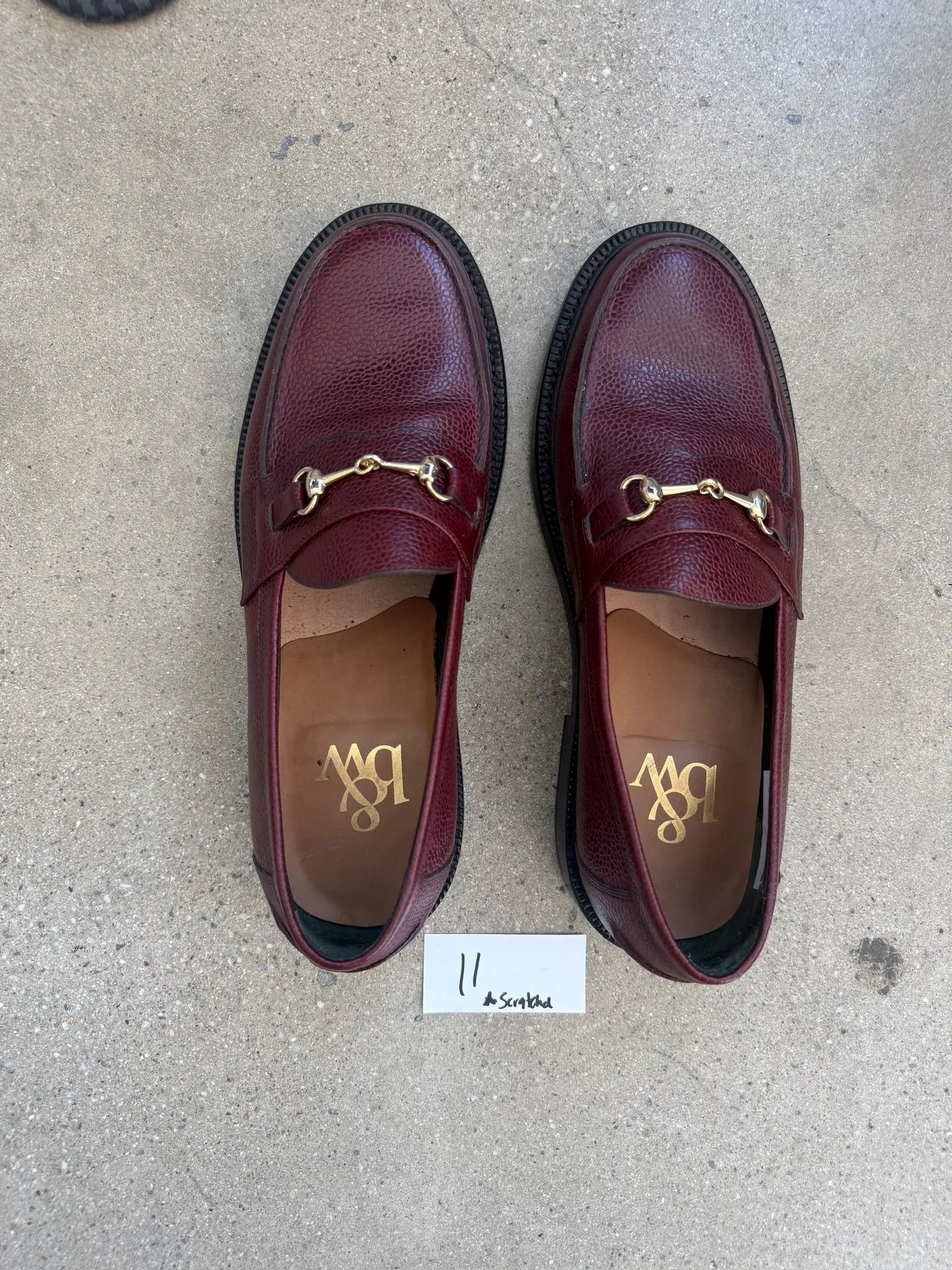The Mason Horse Bit Loafer, Size 11 sold by Blackstock & Weber