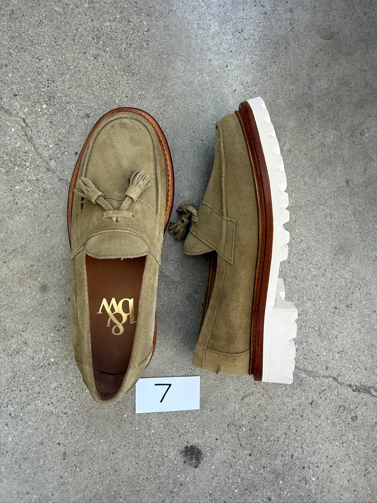 The Clásico Tassel Loafer, Size 7 sold by Blackstock & Weber