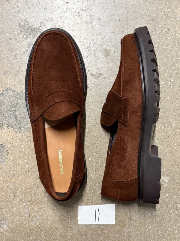 The Ellis Penny Loafer, Size 11 made by Blackstock & Weber