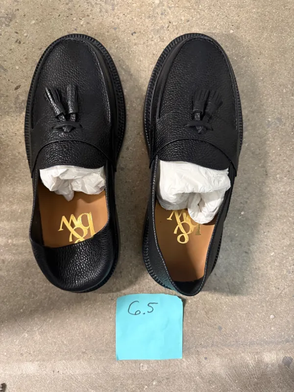 The Clásico Tassel Loafer, Size 6.5 made by Blackstock & Weber