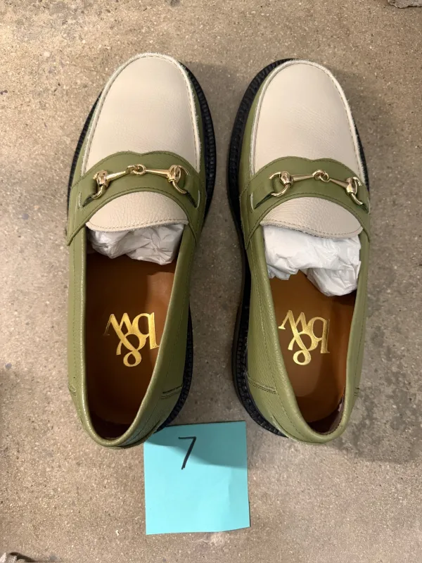 The Mason Horse Bit Loafer, Size 7 made by Blackstock & Weber
