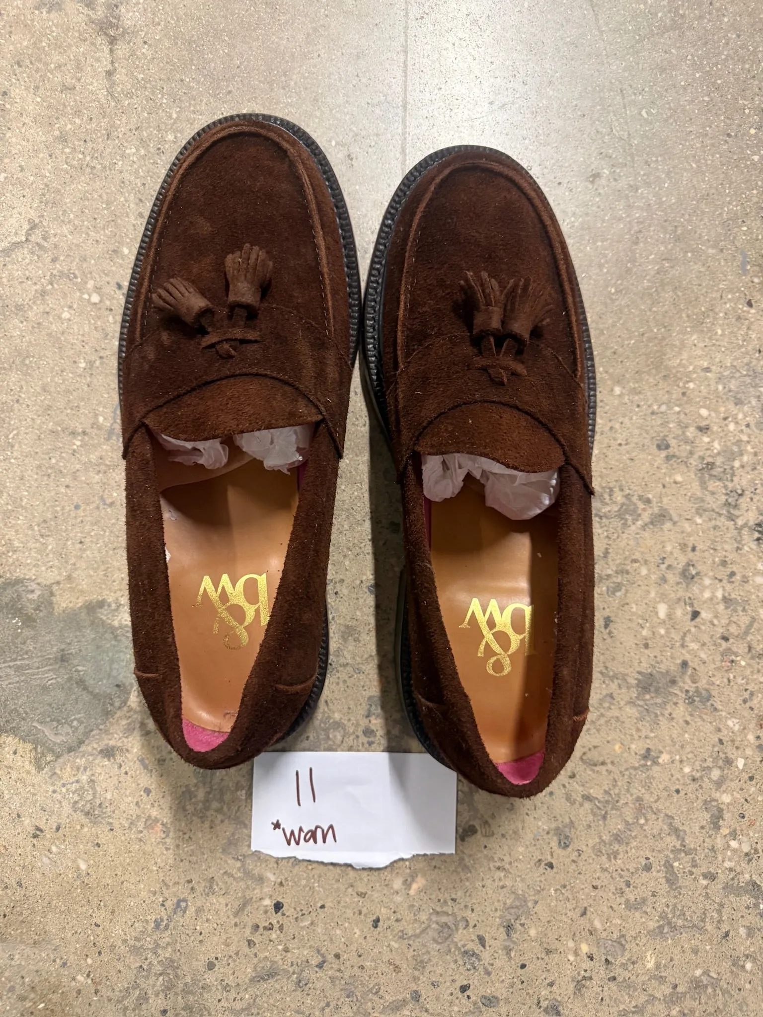 The Clásico Tassel Loafer, Size 11 sold by Blackstock & Weber