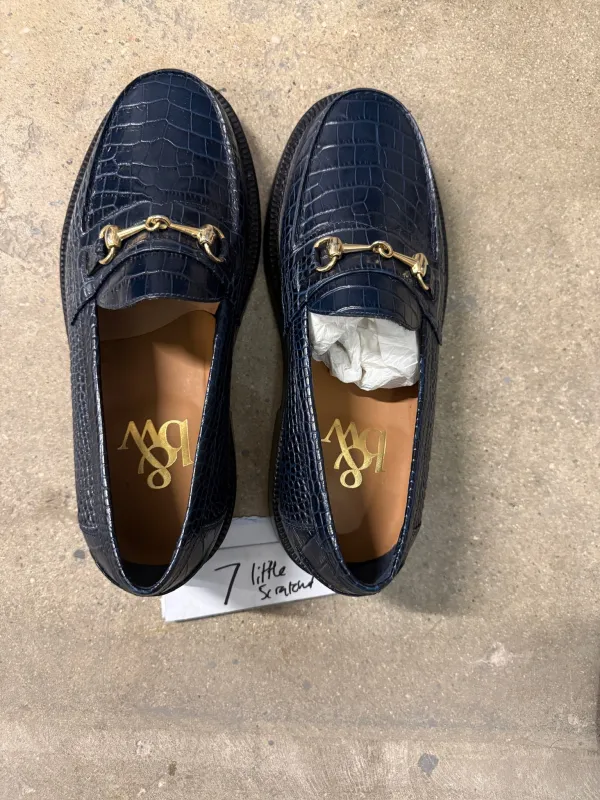 The Mason Horse Bit Loafer, Size 7 made by Blackstock & Weber