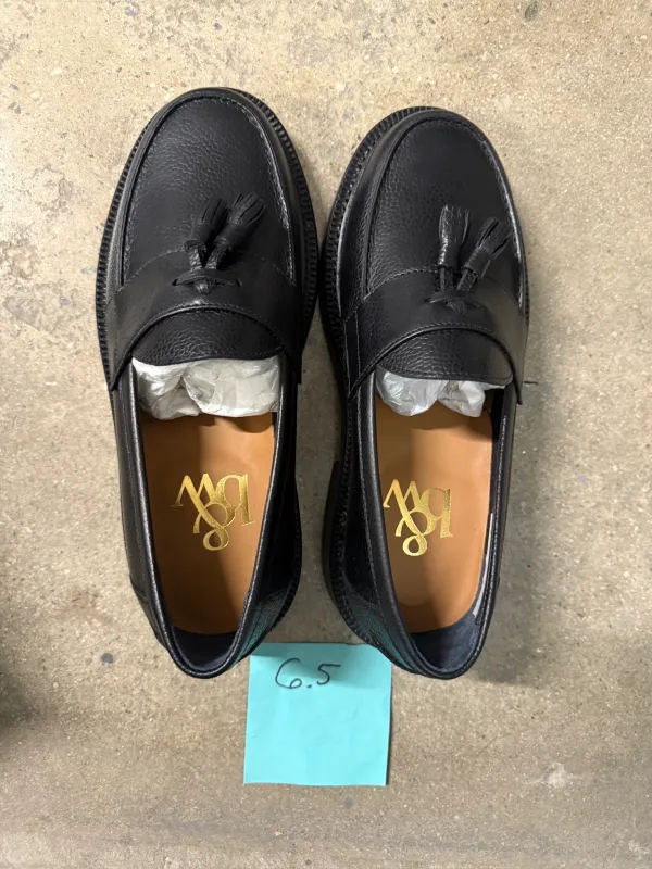 The Clásico Tassel Loafer, Size 6.5 made by Blackstock & Weber