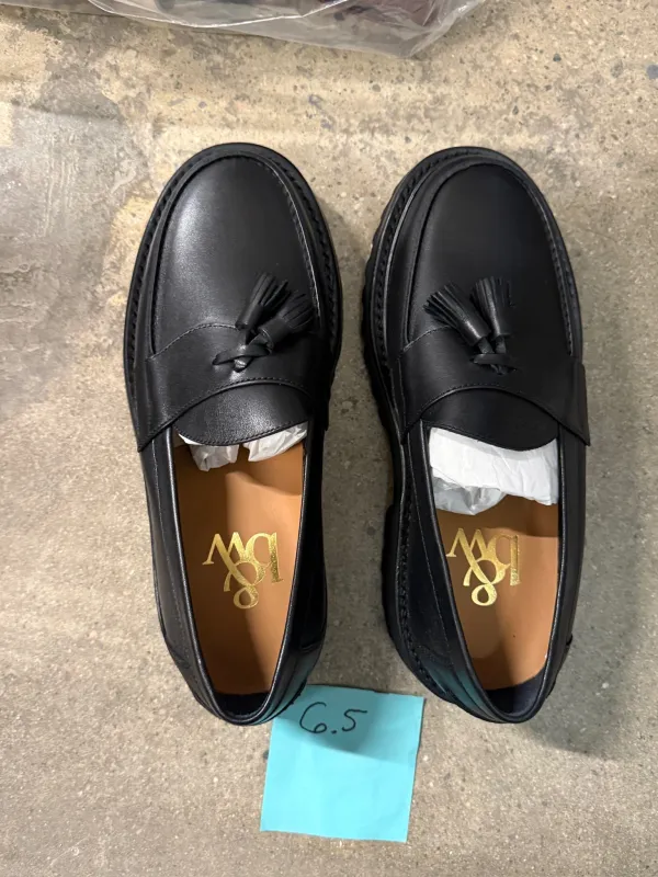 The Clásico Tassel Loafer, Size 6.5 made by Blackstock & Weber