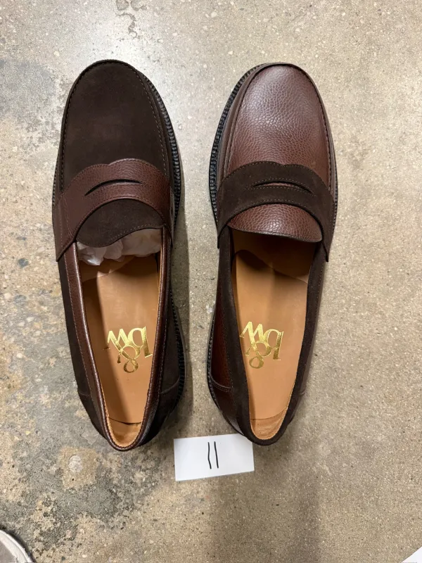 The Ellis Penny Loafer, Size 11 made by Blackstock & Weber