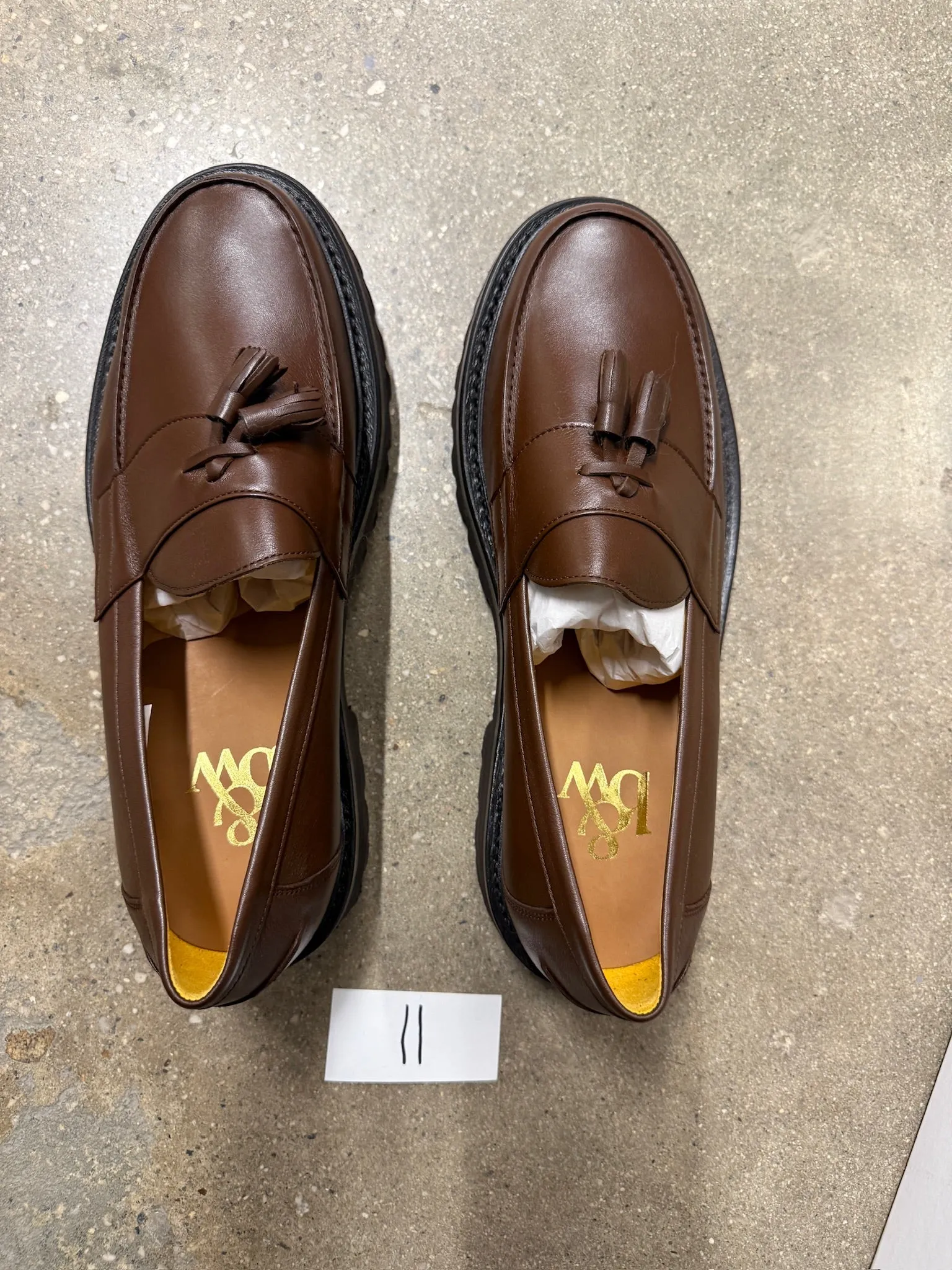 The Clásico Tassel Loafer, Size 11 sold by Blackstock & Weber
