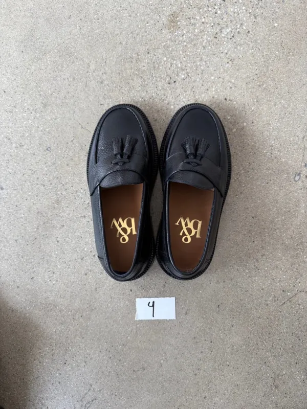 The Clásico Tassel Loafer, Size 4 made by Blackstock & Weber