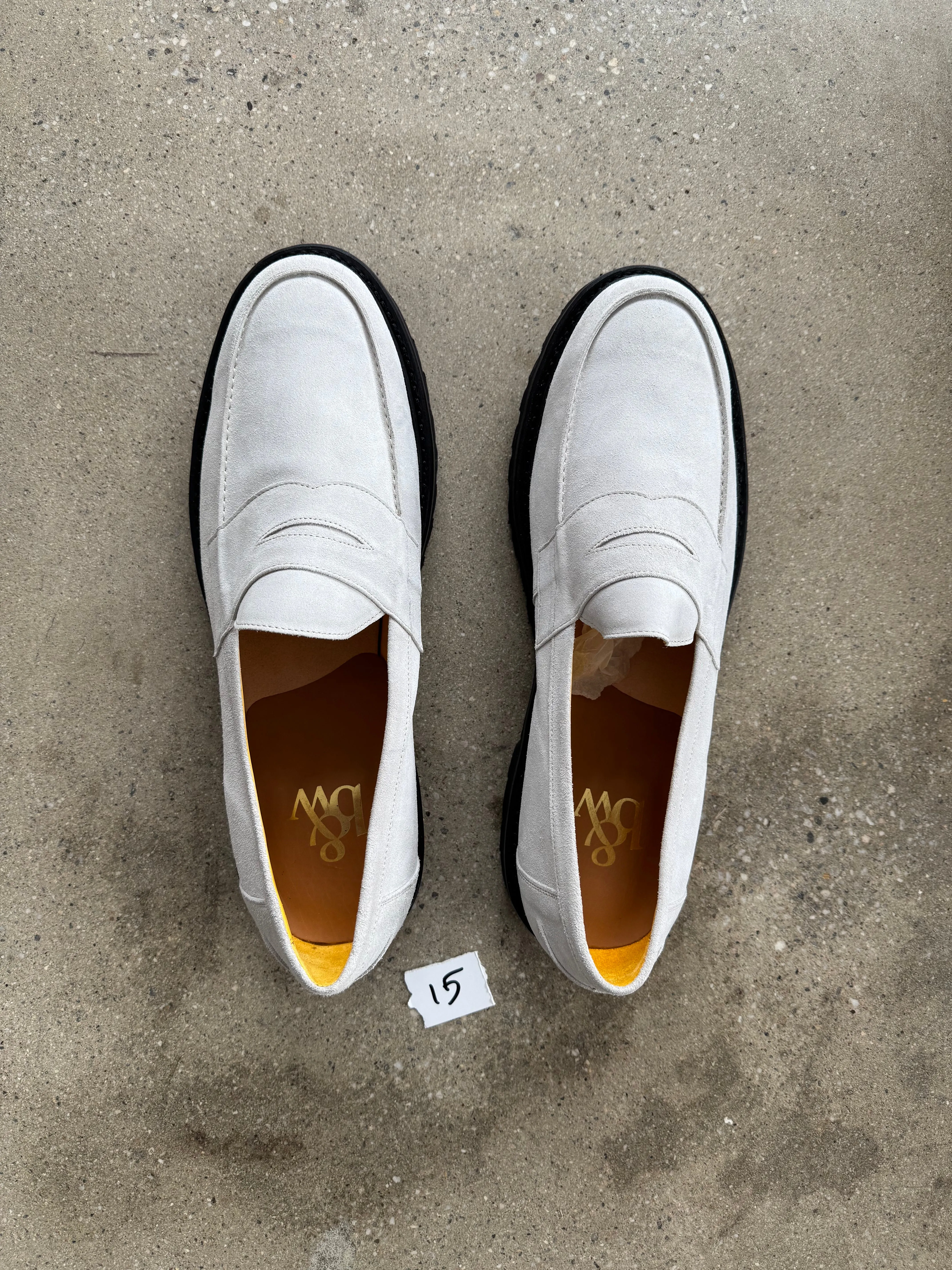 The Ellis Penny Loafer, Size 15 sold by Blackstock & Weber