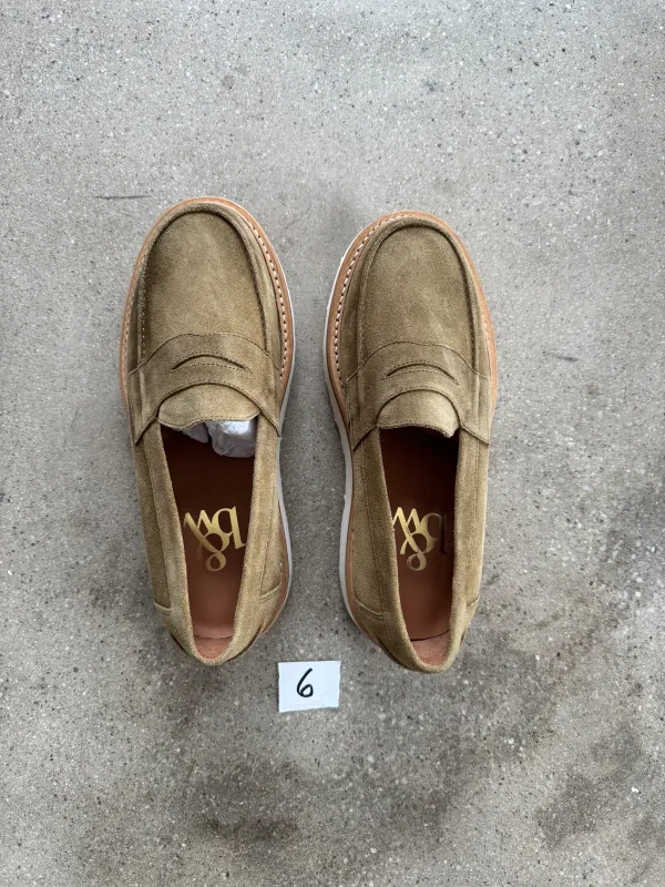 The Ellis Penny Loafer, Size 6 made by Blackstock & Weber