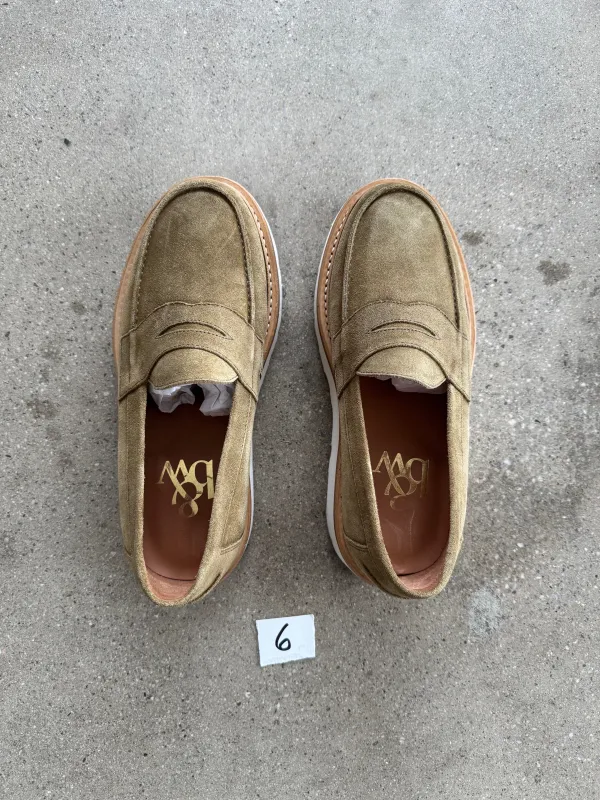 The Ellis Penny Loafer, Size 6 made by Blackstock & Weber