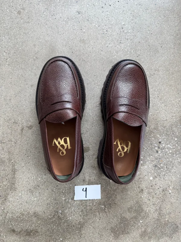 The Ellis Penny Loafer, Size 4 made by Blackstock & Weber