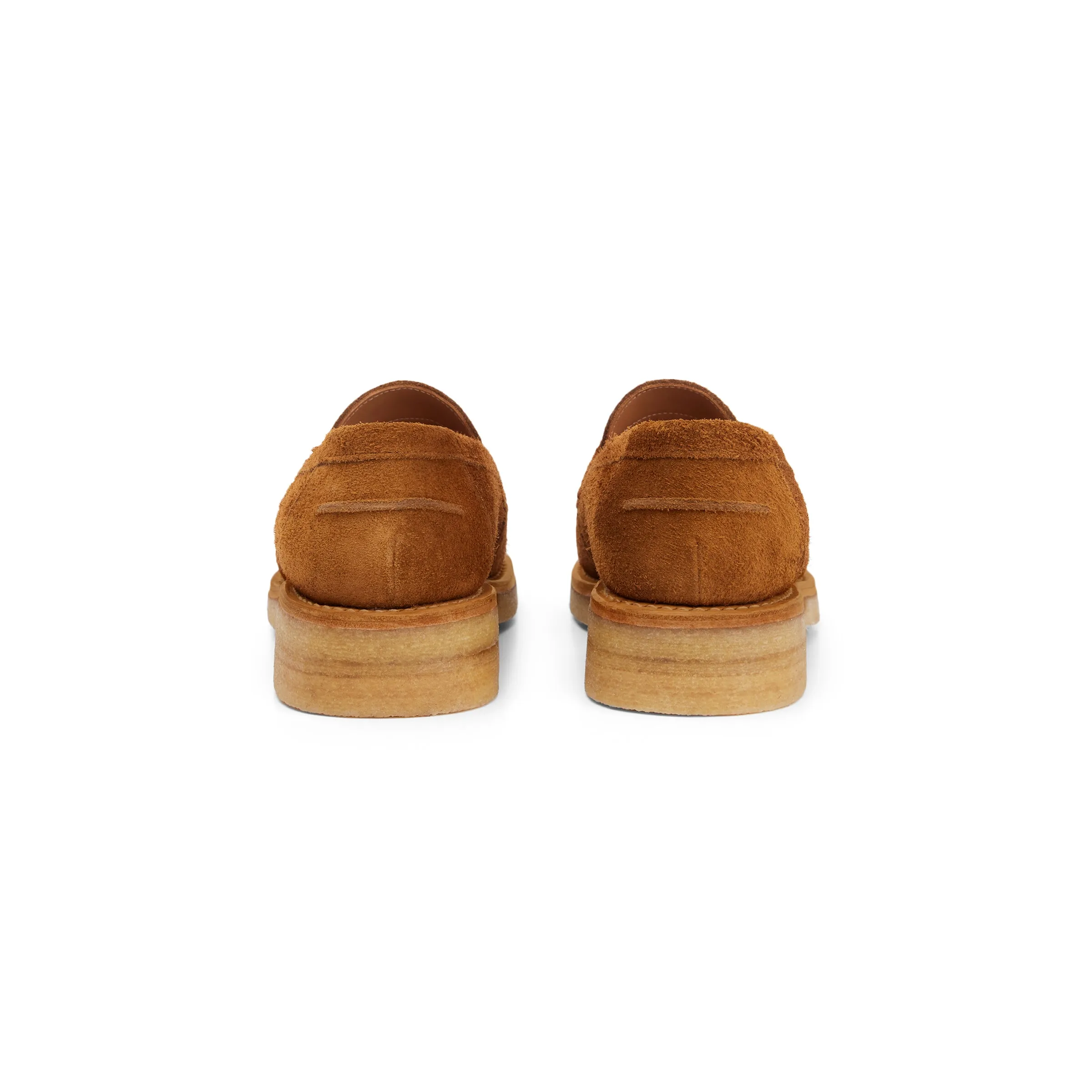 The Clásico Tassel Loafer, Tobacco Suede, Crepe sold by Blackstock & Weber product image thumbnail 4
