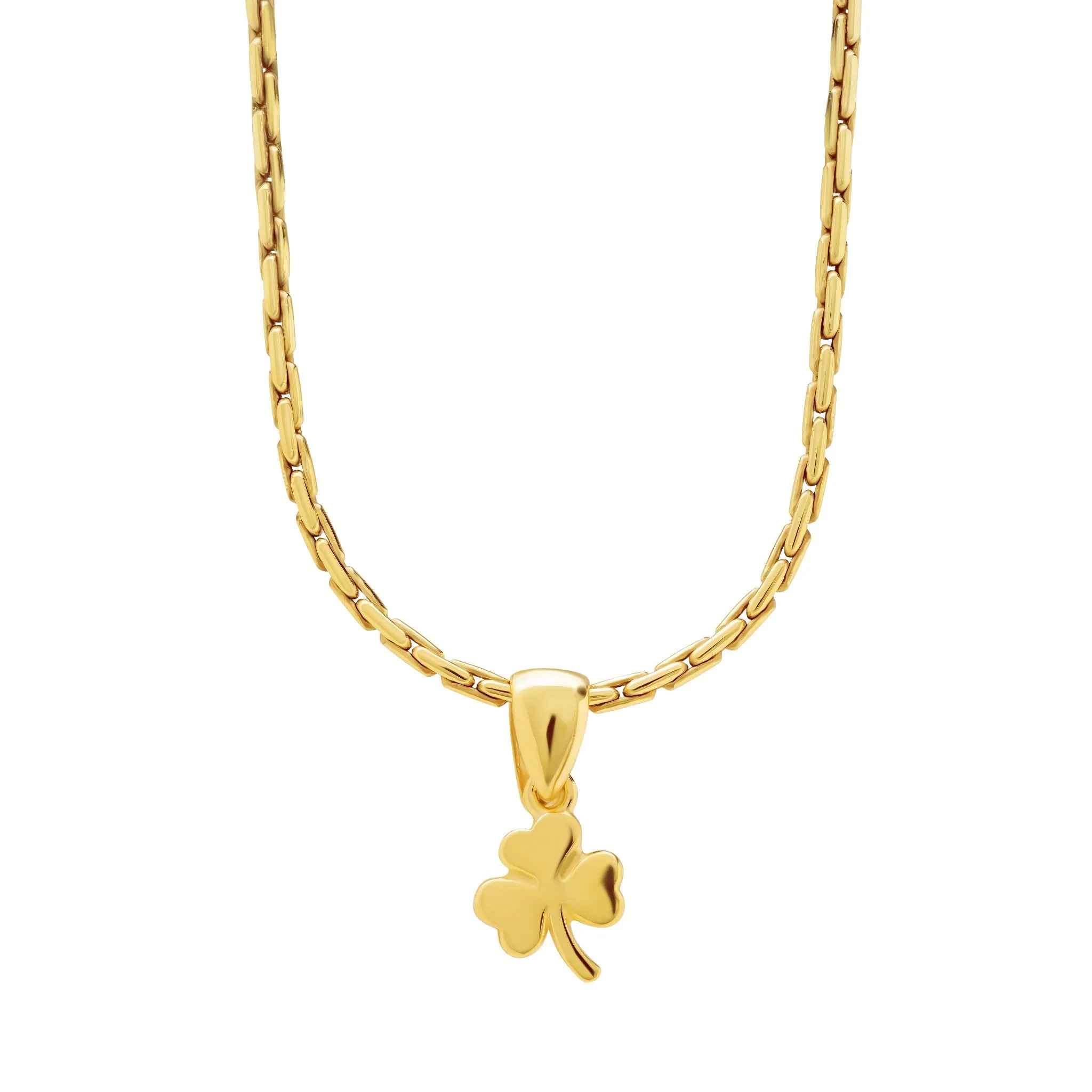 Gold Clover Pendant sold by Minted New York