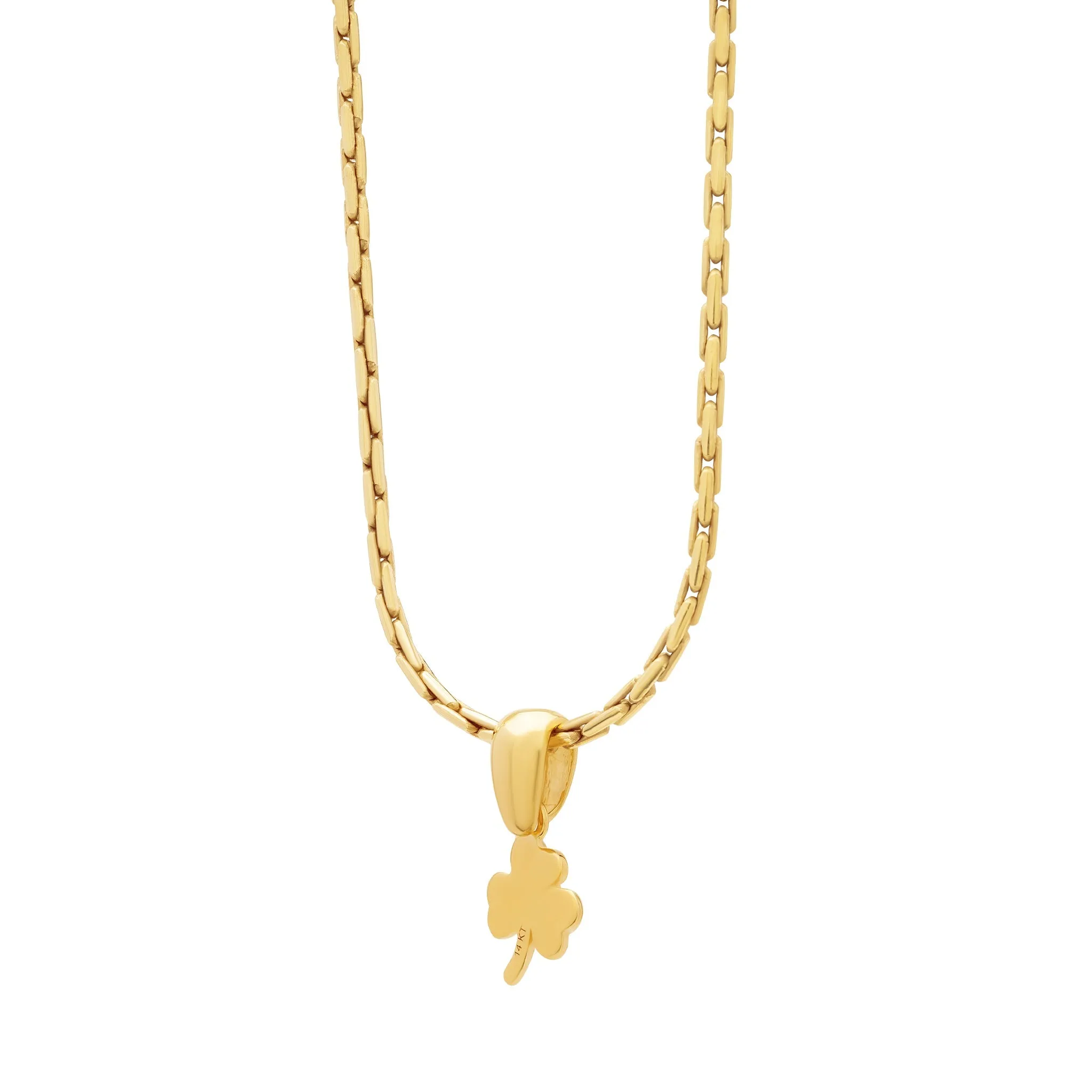 Gold Clover Pendant sold by Minted New York product image thumbnail 2