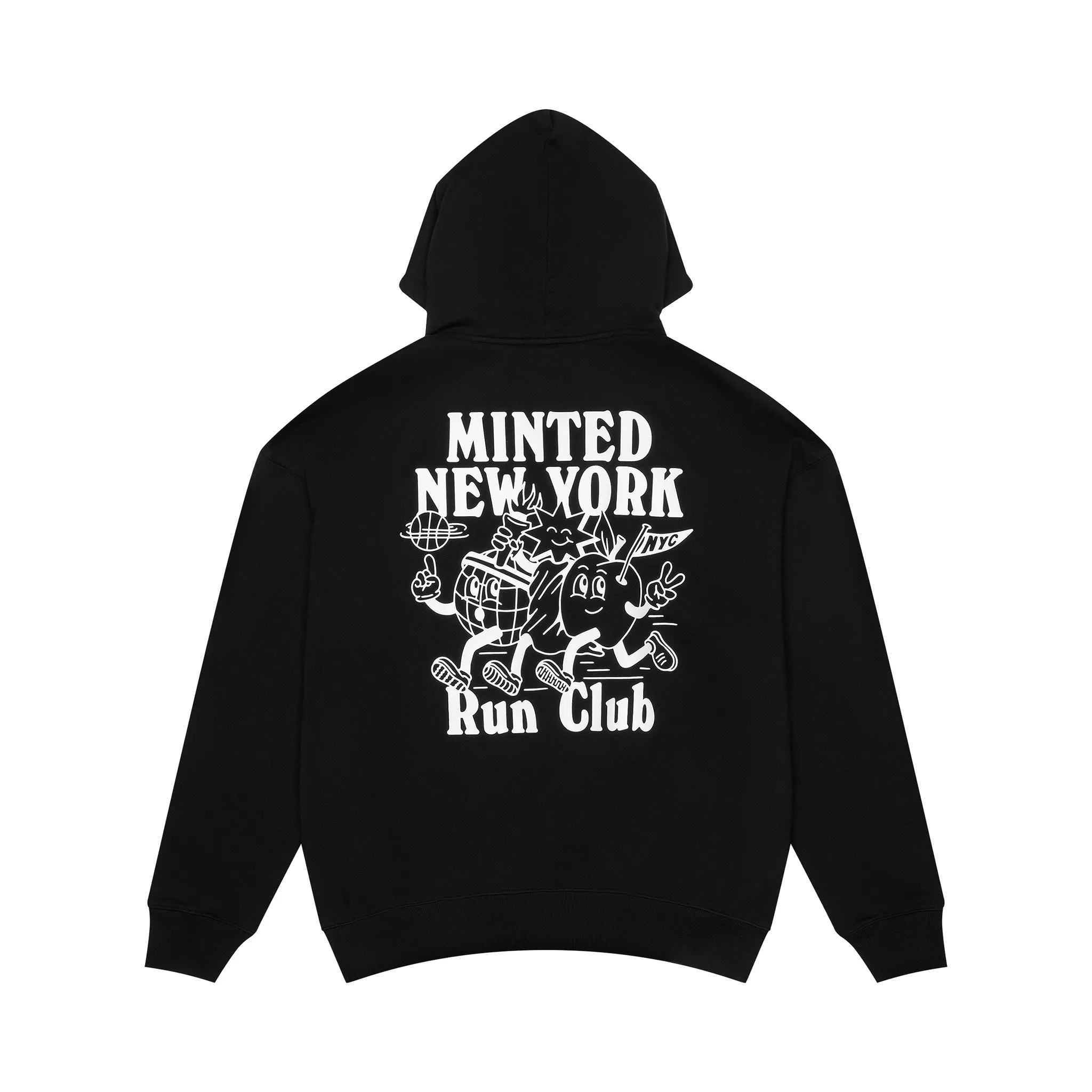 The Run Club Hoodie sold by Minted New York product image thumbnail 3